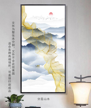 金线挂画