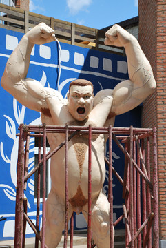 北京798艺术区雕塑