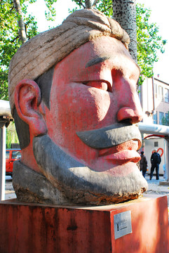 北京798艺术区雕塑