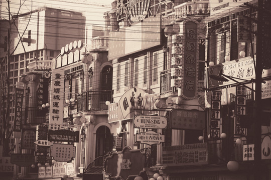 老香港街
