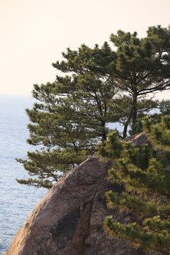 青岛崂山山海景观