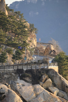 青岛崂山山海景观