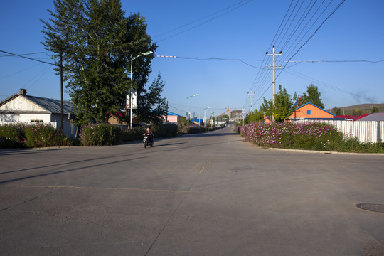 美丽乡村额尔古纳市街拍