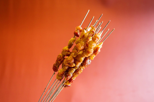 烤小羊肉串