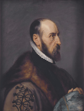 彼得·保罗·鲁本斯亚伯拉罕奥特里乌斯的肖像