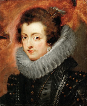 彼得·保罗·鲁本斯伊莎贝拉德波旁的肖像