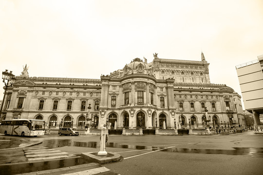 巴黎歌剧院老照片