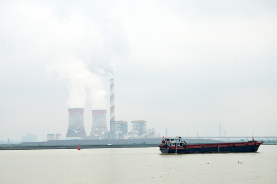 珠江边热电厂
