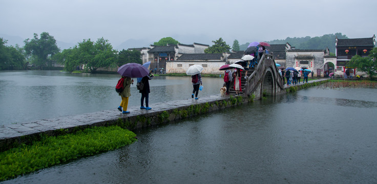 烟雨宏村