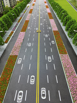城市道路公路模型
