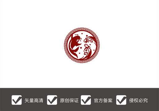 鱼LOGO