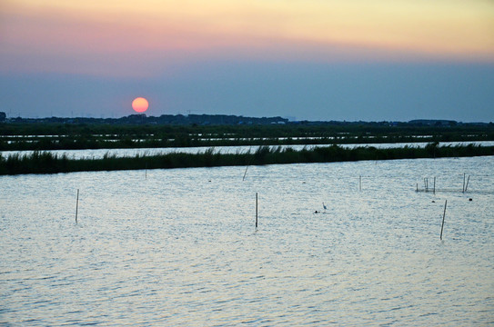 夕阳西下