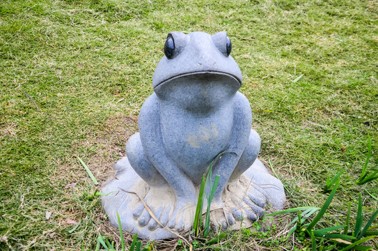 石雕青蛙