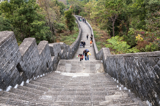 求水山公园长城