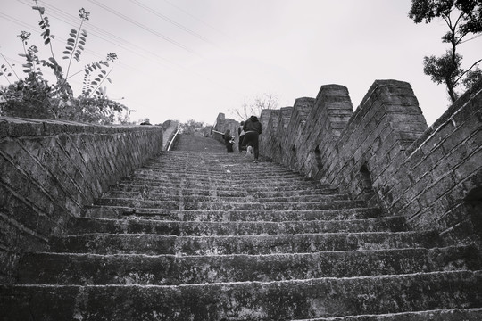 求水山公园长城