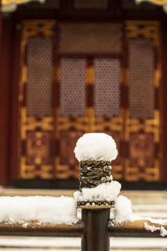 颐和园雪景