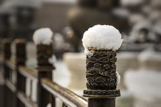 颐和园雪景