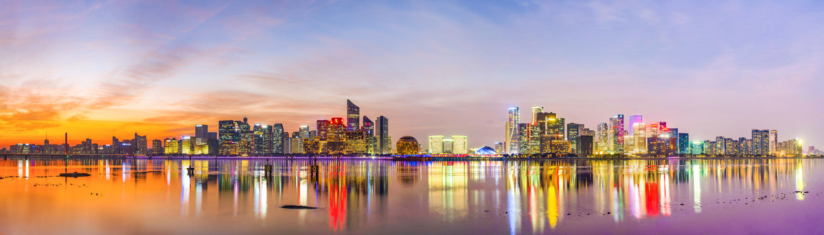 杭州夜景高清全景图