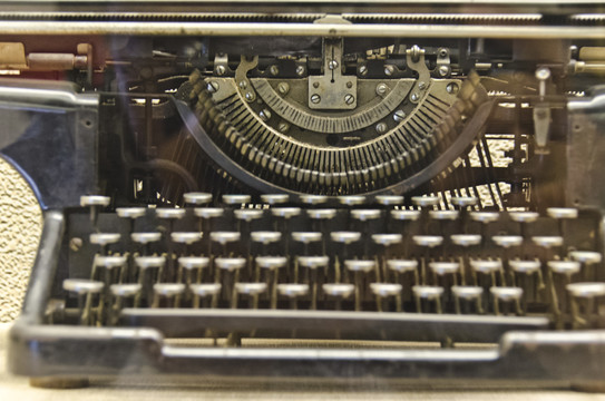 老式打字机键盘