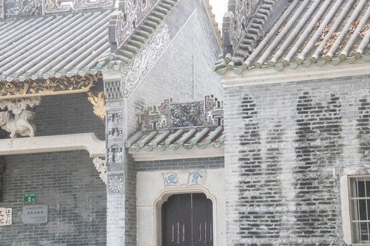 广州江夏食德古老建筑