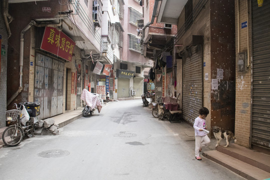 广州城中村街道
