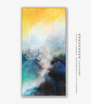 抽象油画