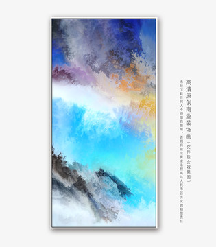抽象油画