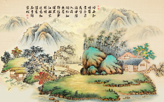 古典山水画