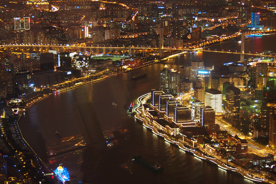 上海都市夜景