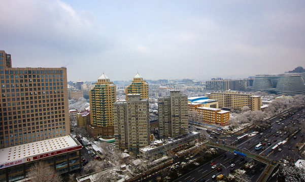 北京雪景