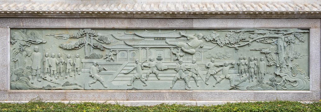 少林寺浮雕