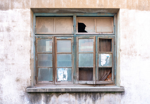 老建筑窗户