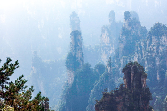 张家界森林公园天门山