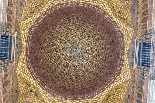 西班牙塞维利亚皇宫阿拉伯穹顶