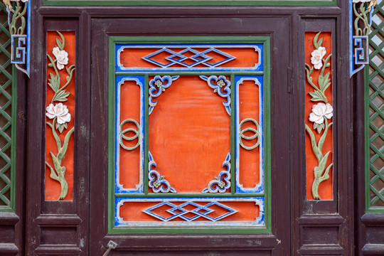 中国古代建筑的窗门