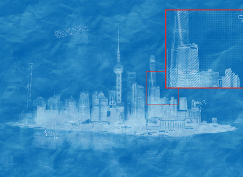 上海天际线设计蓝图