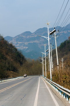 重庆巫山楚阳乡村公路道路交通