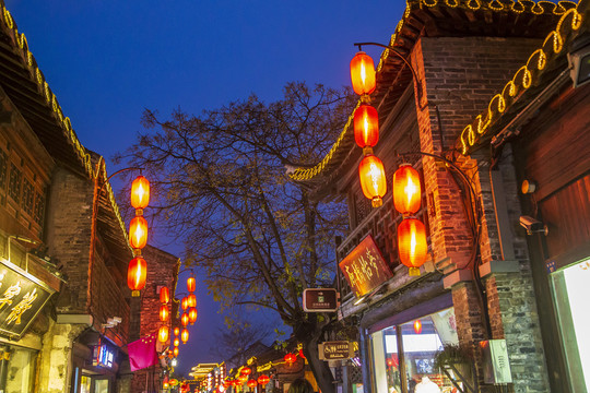 扬州东关街夜景