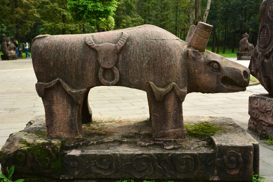 十二生肖猪石雕雕塑