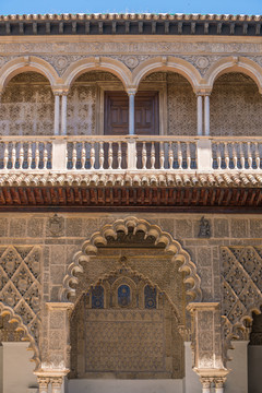 西班牙格拉纳达阿尔罕布拉宫建筑