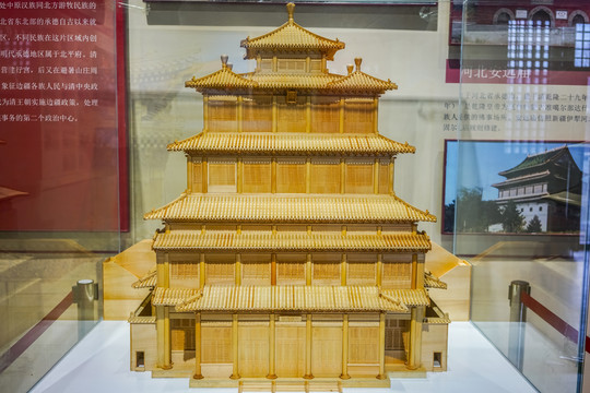 普宁寺大乘之阁建筑模型