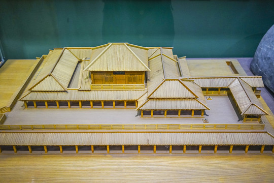 咸阳宫建筑模型
