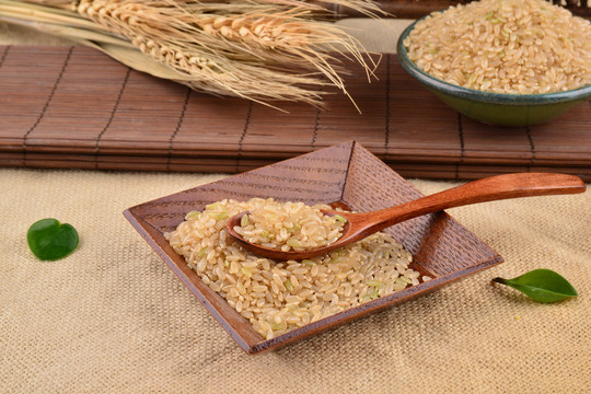 糙米糙米粒糙米素材