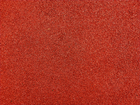 红色塑胶地面