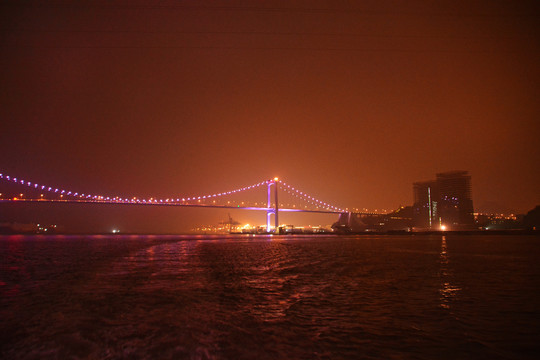 厦门海沧大桥夜景