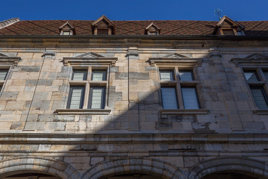 古典法国建筑哥德式建筑门窗