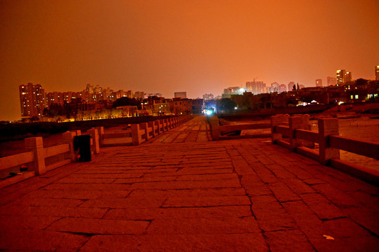 泉州洛阳桥夜景