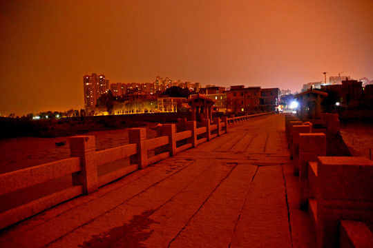 泉州洛阳桥夜景