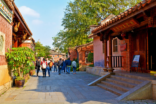 晋江五店市风景