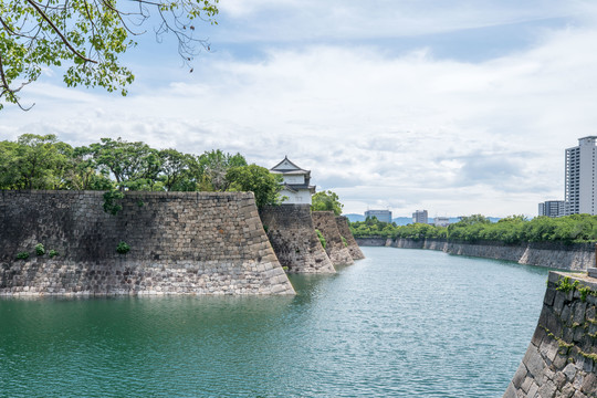 日本大阪大阪城公园天守阁